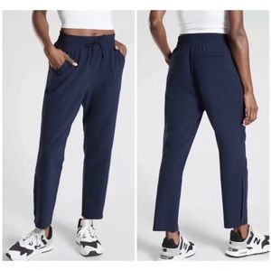 Athleta Metropolis Straight Leg Pant Navy